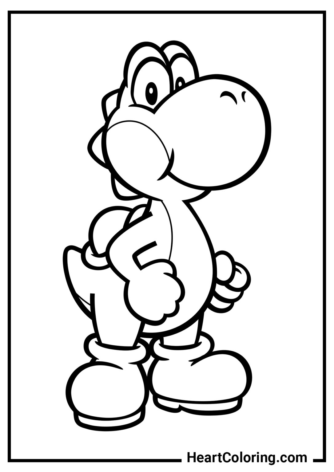 Super Mario Free Coloring Pages (PDF Printable) | HeartColoring