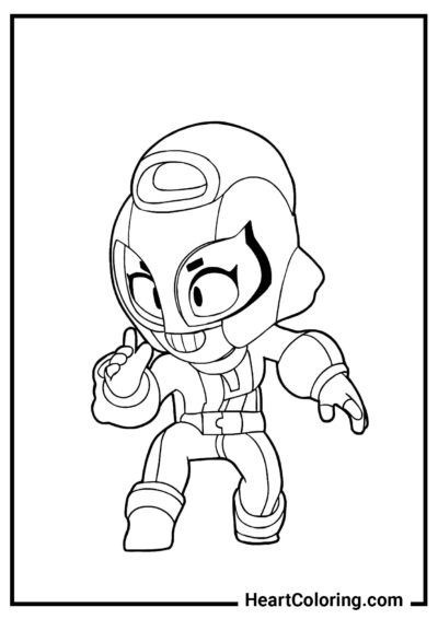 Maks - Coloriages Brawl Stars