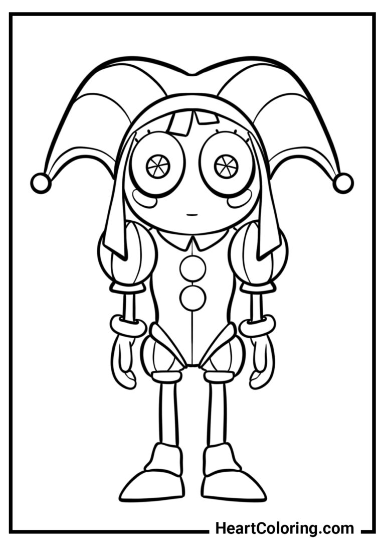 The Amazing Digital Circus - Free Printable Coloring Pages