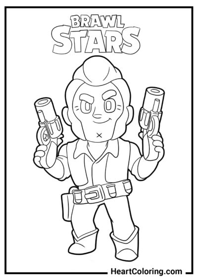 Combat readiness - Brawl Stars Coloring Pages