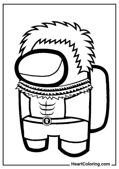 Charlotte Katakuri - Among Us Coloring Pages