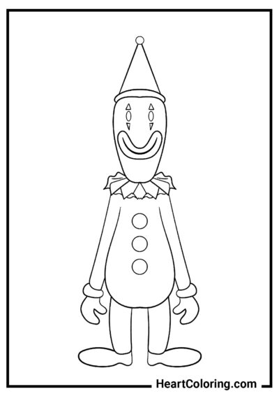 Kaufmo - The Amazing Digital Circus Coloring Pages