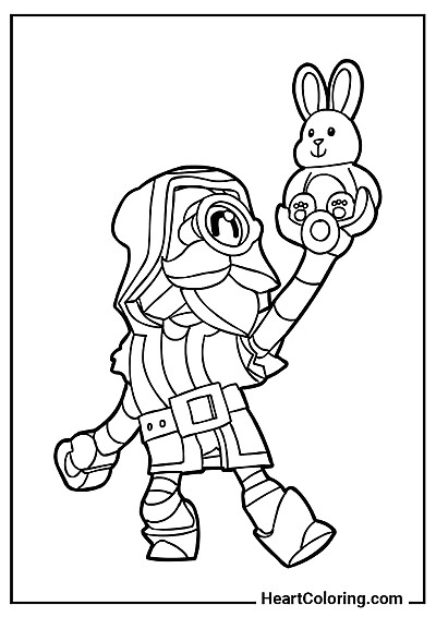 Раскраска Колдун Барли — идеальна для печати