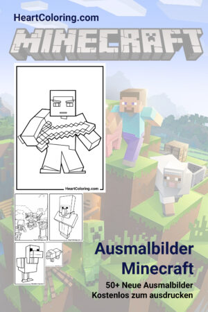 Ausmalbilder Minecraft