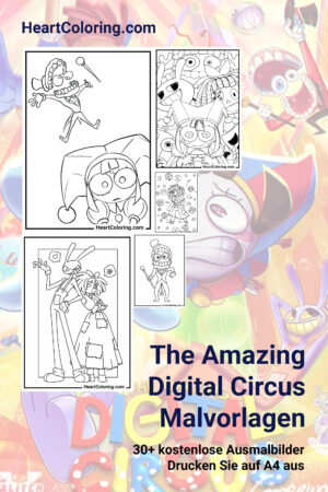 The Amazing Digital Circus Kostenlose Malvorlagen