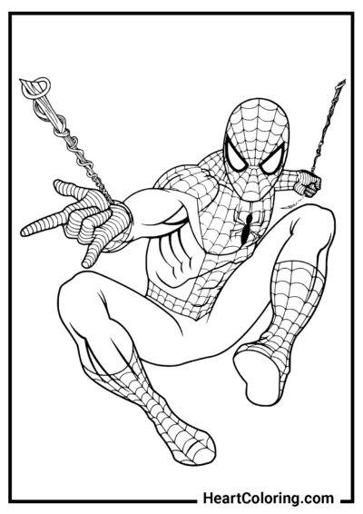 Spider-Man - Coloriages SpiderMan
