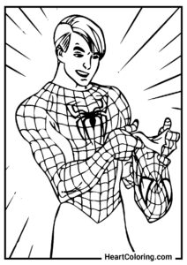 Spider-Man Coloring Pages for Printing on A4 | HeartColoring
