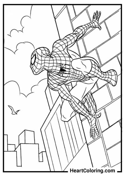 Analisi della situazione - Disegni di Spiderman da Colorare