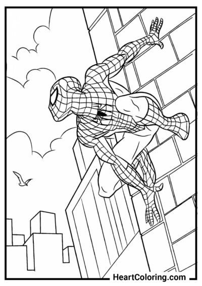 Analysis of the situation - Spider-Man Coloring Pages