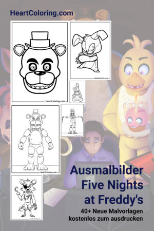 Ausmalbilder Five Nights at Freddy's
