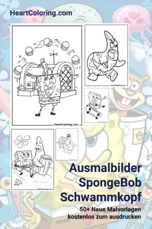 Ausmalbilder SpongeBob Schwammkopf