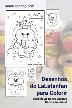Desenhos do LaLafanfan para Colorir