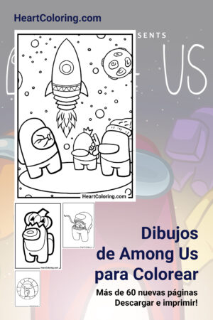 Dibujos de Among Us para Colorear y imprimir