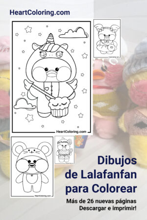 Dibujos de Lalafanfan para Colorear