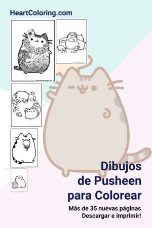 Dibujos de Pusheen para Colorear