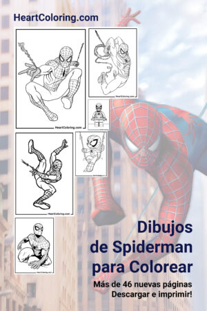 Dibujos de Spiderman para Colorear