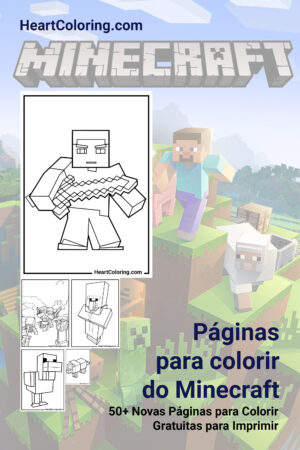Desenhos para colorir do Minecraft