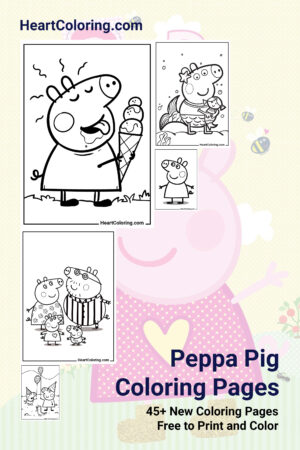 Free Peppa Pig Coloring Pages