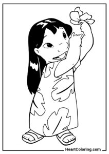 Lilo & Stitch - Free A4 Printable Coloring Pages | 35+ Images