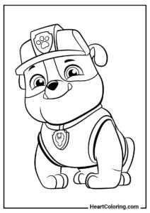 Proud Rubble – print now, color later