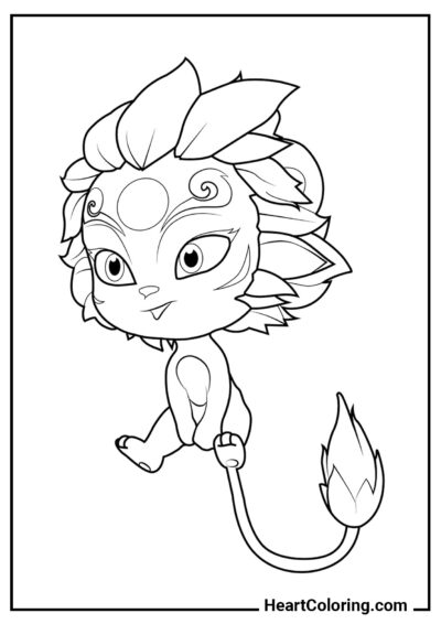 Mei Shi - Miraculous Ladybug Coloring Pages