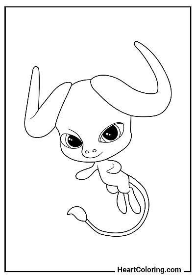 Domowa kolorowanka Stompp, Kwami Determinacji — format PDF