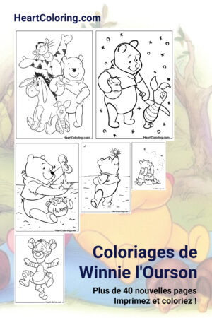 Coloriages de Winnie l'Ourson