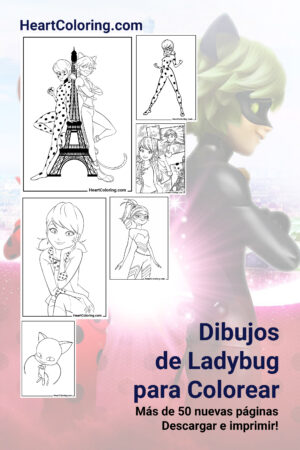 Dibujos de Ladybug para Colorear