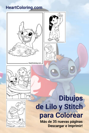 Dibujos de Lilo y Stitch para Colorear