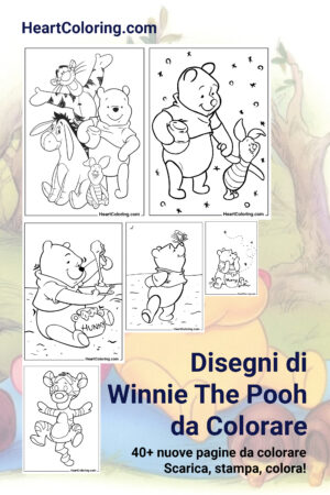 Disegni di Winnie The Pooh da Colorare