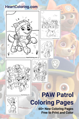 PAW Patrol Coloring Pages