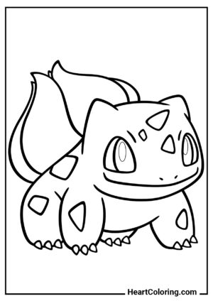 Mignon Bulbizarre — coloriage gratuit, sans inscription