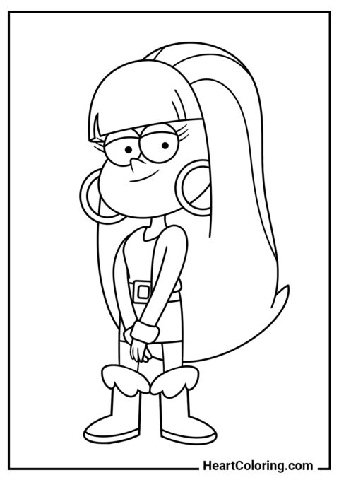 Pacifica Northwest - Gravity Falls Coloring Pages