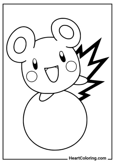 Azurill - Pokemon Coloring Pages