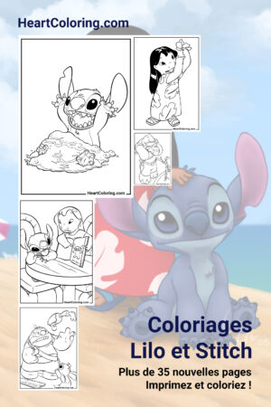 Coloriages Lilo et Stitch