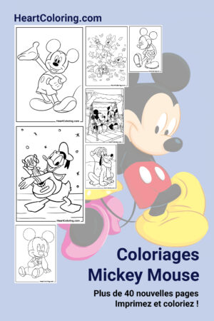 Coloriages Mickey Mouse