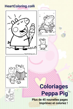 Coloriages Peppa Pig