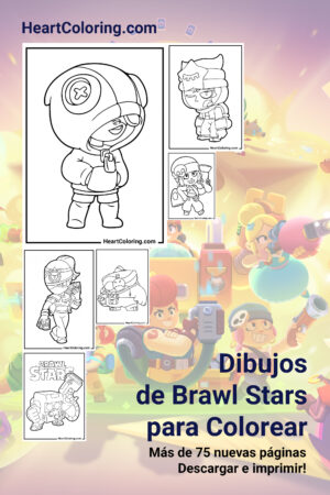 Dibujos de Brawl Stars para Colorear
