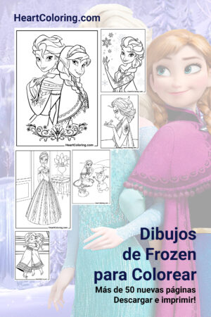 Dibujos de Frozen para Colorear
