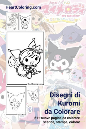 Disegni di Kuromi da Colorare