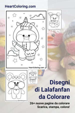 Disegni di Lalafanfan da Colorare