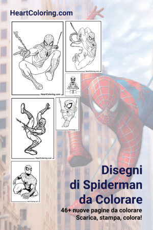 Disegni di Spiderman da Colorare