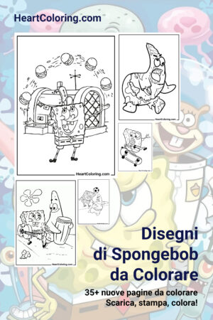 Disegni di Spongebob da Colorare