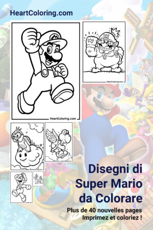 Disegni di Super Mario Bros. da Colorare