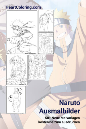 Kostenlose Naruto-Malvorlagen