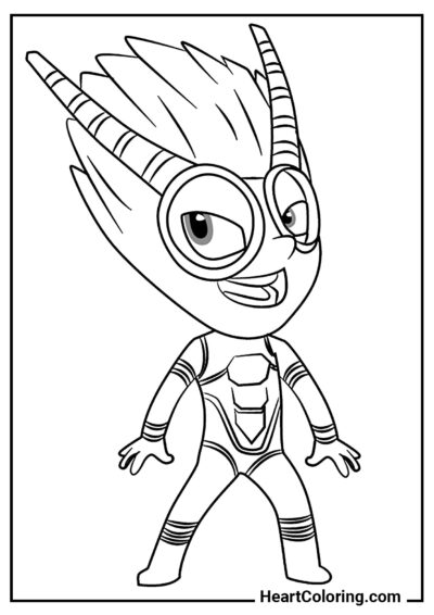 Firefly - PJ Masks Coloring Pages