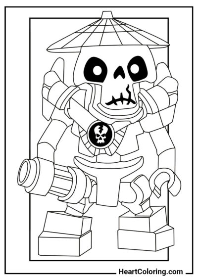 Wyplash - Coloriages LEGO Ninjago