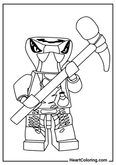 Serpentine - Coloriages LEGO Ninjago