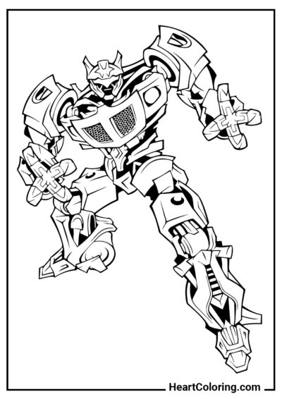 Transformer - Robot Coloring Pages