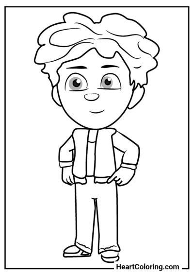 Cameron - PJ Masks Coloring Pages